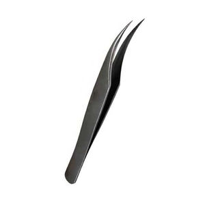 Pinzas de color personalizadas Fabricante de diseño personalizado Pinzas de pestañas de acero inoxidable Herramienta de belleza con punta puntiaguda - Product Image 5