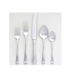 Juego de cucharas de postre de acero inoxidable de excelente calidad, cubiertos, juego de servidor de ensalada de acero inoxidable plateado de diseño elegante - Product Image 6