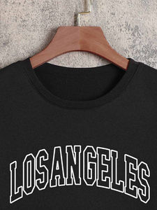 Bonne Qualité En Gros Lettre Imprimer Ape Unisexe T-Shirt Causal Col Rond Lâche Coton Hommes T-Shirts - Product Image 3