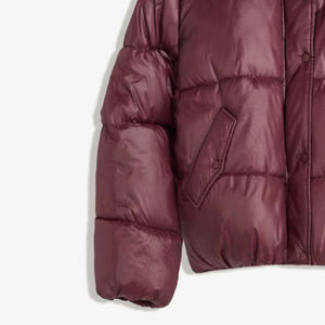 Veste matelassée classique en nylon pour femme avec fermeture éclair intégrale, style urbain, vêtement d'extérieur chaud et confortable, veste matelassée personnalisée OEM 2026 - Product Image 4