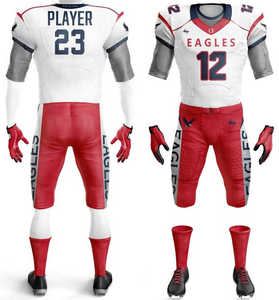 Men's Oversized T-Shirt Mesh Jersey American Football Jersey Custom Fashion American Football Uniform Wholesale - Product Image 4