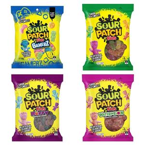 Vente en gros de bonbons gélifiés fruités SOUR PATCH KIDS, saveurs mélangées, bonbons gélifiés acidulés et sucrés, format familial de 11,03 oz, vente en gros pour la vente au détail - Product Image 4