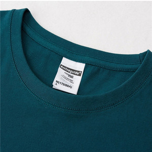 100% coton 280 Gsm hommes femmes logo unisexe personnalisé solide décontracté surdimensionné à manches courtes t-shirt hommes T-shirt pour hommes - Product Image 6