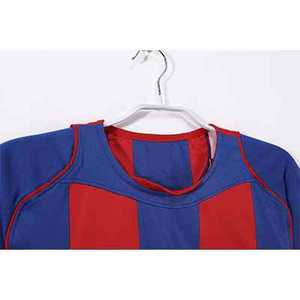 Maillot de football (soccer) personnalisé de haute qualité 2025 pour adultes avec service OEM, impression de logo d'équipe vierge, style vintage rétro - Product Image 3