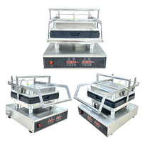 Moule personnalisé à usage commercial, fabricant de coquilles à tartelettes carrées, mini-machine à tartelettes pour les petites entreprises