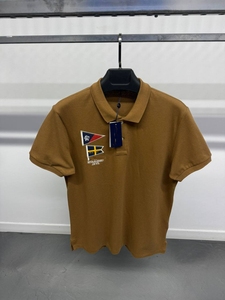 T-shirt en coton uni pour homme, manches courtes, col rond, décontracté, respirant, écologique, OEM ODM, logo personnalisé sur le devant, grandes tailles - Product Image 5