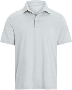 Polo de media manga en blanco OEM con logotipo personalizado estampado de alta calidad 100% algodón ropa de calle al aire libre Polo camiseta - Product Image 4