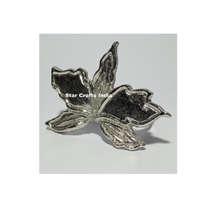 High Quality Roll up the Leaf Originality Antique Silver Napkin <b>Rings</b> <b>for</b> Wedding Dinning Shiny Polished <b>Metal</b> Napkin <b>Ring</b> - Product Image 1
