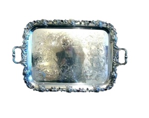 Oval Shaped Brass Classic Design Metal <b>Tray</b> for Home Storage & Organization Food & <b>Drink</b> Serving Decorative Feature - Product Image 2