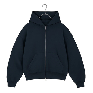 Vente chaude Automne couleur unie sweat à capuche à manches longues pour homme avec couleur et tailles personnalisées - Product Image 5