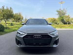 BEST OFFER USED 2022 Au-dy S 4 TFSI Sport Edition Tur-rbo <b>Leather</b> R 19 Gray Sedan - Product Image 2