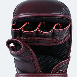 Gants hybrides en cuir PU personnalisables de haute qualité pour le combat et l'entraînement Gants d'arts martiaux et de boxe en stock - Product Image 6