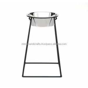 เดี่ยวป้อนสูงยืนกับ2500มิลลิลิตรสแตนเลสจานผู้ผลิตและซัพพลายเออร์ที่มีคุณภาพสูงชามโลหะล่าสุดที่มีโลโก้ - Product Image 5