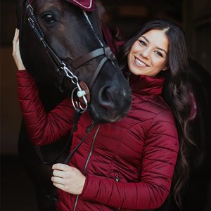 แจ็กเก็ตขี่ม้าของผู้หญิงกันน้ำระบายอากาศได้ดีชุดกีฬาผ้ายืดน้ำหนักเบามีสไตล์ออกแบบมาสำหรับนักปั่นที่จริงจัง - Product Image 3