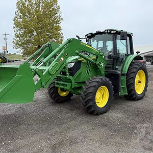 Tractor de rueda diésel 2023 Johnn Deere 6130M 4WD, Mini Tractor de jardín, potencia nominal de 120hp, núcleo de caja de cambios de bomba de motor 4x4 - Product Image 1