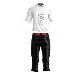 Uniforme de Béisbol de Tela Cómoda, Uniforme de Béisbol de Material Flexible, Kit de Campo para Uniforme de Béisbol - Product Image 5