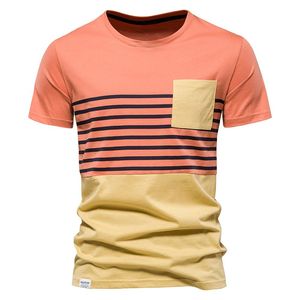 T-shirt à manches courtes pour homme léger et personnalisé, vente flash d'été, 100% coton, couleur personnalisée, motif uni - Product Image 4
