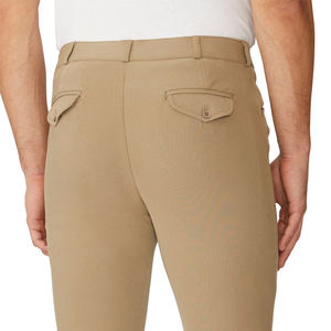 Pantalon d'équitation pour homme avec grip en silicone intégral, tissu extensible respirant - Product Image 6