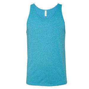 Unisex BELLA + CANVAS Jersey Tank Tops Ligero Algodón Orgánico Muscle Gym - Product Image 2