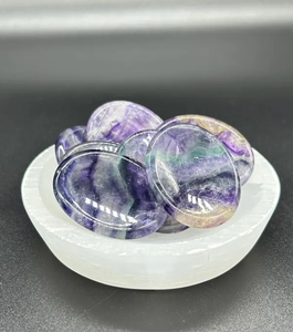 Meilleure qualité Offre Spéciale Fluorite naturelle pierre d'inquiétude pierre précieuse arc-en-ciel Fluorite guérison spirituelle cristal cadeau - Product Image 5