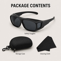 Lunettes de sécurité laser, lunettes de protection pour le marquage, la gravure, la découpe, la soudure, l'atelier et la protection des yeux industrielle