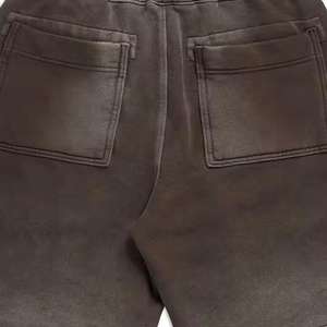 Top Trending ácido lavado grueso algodón tela hombres pantalones cortos moda desgaste Casual uso invierno venta hombres pantalones cortos para venta en línea - Product Image 6