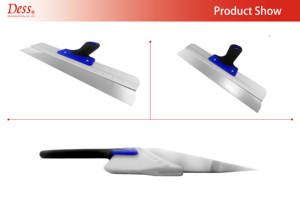 Straight <b>Edge</b> Putty Knife Stainless Steel Blade For Drywall Putty Smoothing DIY Tools - Product Image 3