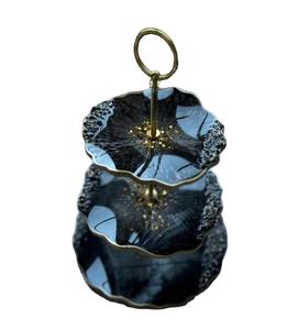 Haute qualité 3 niveaux résine et métal gâteau support usine sortie gâteau outils de l'inde mariage décor gâteau support pendaison de crémaillère cadeaux - Product Image 2