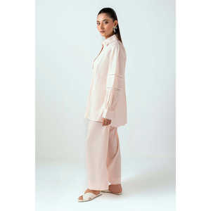 Conjunto de Dos Piezas IUSTTS-857 con Efecto Arrugado y Teñido, Primavera/Verano, Talla XXS, Largo por Encima de la Rodilla - Product Image 2