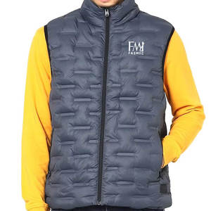 Chaleco acolchado a prueba de viento para hombre de buena calidad al por mayor, chaleco acolchado cálido de invierno con diseño personalizado a la venta - Product Image 1