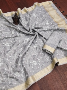 ผ้าไหมผ้าฝ้ายคุณภาพสูงพร้อมสารีปักด้ายผู้ผลิตและผู้จัดจำหน่ายจากอัตราทั้งหมด - Product Image 2