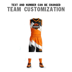 เครื่องแบบเสื้อบาสเก็ตบอลสีฟ้าชุดกีฬาผ้าโพลีเอสเตอร์แบบสั่งทำระบายอากาศได้ดีมีขนาดพิเศษ - Product Image 5