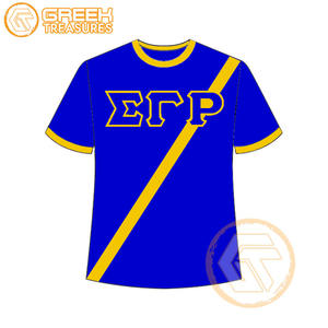 Vente en gros de t-shirt Sigma Gamma Rho pour femmes vêtements de sororité jersey de coton t-shirt respirant de haute qualité vêtements grecs pour femmes - Product Image 1
