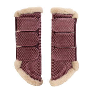 Bottes de brossage pour chevaux de qualité supérieure, fabriquées sur mesure au Pakistan, rembourrage absorbant les chocs, soutien complet des tendons et des jarrets, confortables - Product Image 3