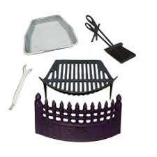 Ensemble de salle à manger d'extérieur design moderne avec cheminée au charbon pour installation en coin pour villa - Product Image 3