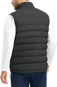 Venta Directa de Fábrica, Chaleco Acolchado con Cierre y Cuello en V, Personalizable, Transpirable, de Alta Calidad, para Hombre, Invierno, Casual - Product Image 5