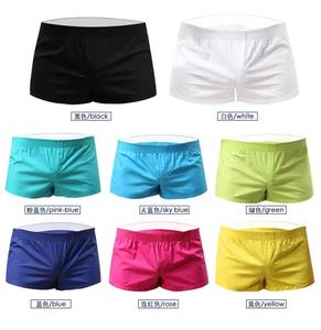 Hommes sexy sous-vêtements Hirigin 2020 solide Shorts d'entraînement hommes été bas course basket-ball Football Shorts enfants garçons - Product Image 2