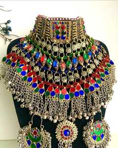 Conjuntos de joyería de boda afgana más vendidos Estilo vintage 100% Acero inoxidable de alta calidad MOQ bajo Último diseño de moda - Product Image 2