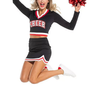 Meilleur uniforme de pom-pom girl pour femmes fabriqué sur mesure avec des vêtements de sport confortables à un prix raisonnable - Product Image 3