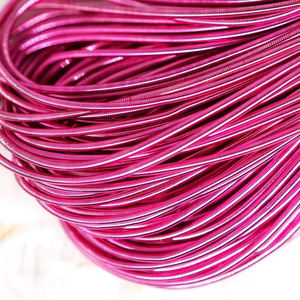 ขายส่งฉลากส่วนตัวแท่งลวดด้ายมองเห็นสูงการออกแบบใหม่แท่งลวดด้ายมรกตสีเขียวเรียบ purl Dabka - Product Image 5