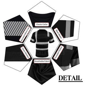 เสื้อยืดใส่ทำงานสวมใส่สบายเสื้อยืดทำงานราคาถูก - Product Image 4