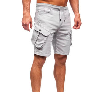 Nuevos pantalones cortos para hombre, de algodón polar, largos hasta debajo de la rodilla, con múltiples bolsillos, pantalones cargo de verano para hombre, OEM. - Product Image 2
