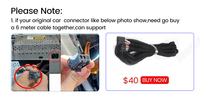 DUDU7 Android 7870 8core 12+256GB Pemutar Navigasi Mobil dengan DSP GPS OBD2 RGB untuk BMW E46 7 inci dengan Car Play & Android Auto