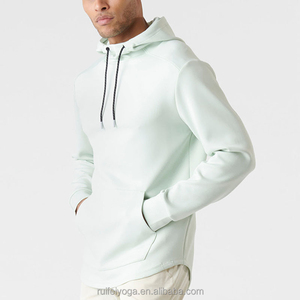 Men's Winter Hoodies Fashion <b>Black</b> Hooded Sweatshirt Custom Logo High Quality Pullover Cotton <b>Fleece</b> Quick Dry Breathable - Product Image 2
