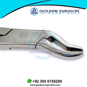 Pinzas de Pico de Pato de Alta Resistencia - Extractor de Fragmentos Dentales Equinos Reforzado - Herramienta de Extracción de Molares de Caballo de Mandíbula Ancha - Product Image 3