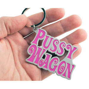 Llavero de regalo de Kill Bill Pussy Wagon, mosquetón metálico con serigrafía, luz y abridor de botellas - Product Image 3