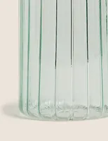 Vase de sol moderne en verre transparent pour centre de table de mariage et décoration de table