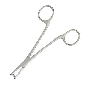 Pinza manual de 4 pulgadas para etiquetas de oreja, de fabricante OEM, instrumento quirúrgico de marca privada, bajo pedido mínimo, acero inoxidable. - Product Image 5