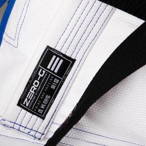 Veste de qualité supérieure en tissu Pearl Wave bleu marine 450 GSM et pantalon en coton sergé Gracie Barra Kimonos - Product Image 5