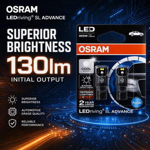 หลอดไฟ LED รุ่น ADVANCE T10 -- <span class=keywords><strong>W5W</strong></span>, <span class=keywords><strong>OSRAM</strong></span> ของแท้จากจีน - Product Image 4